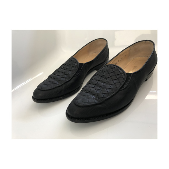 Bottega Veneta Woven Leather Loafers in Size 8 - Picture 7 of 8